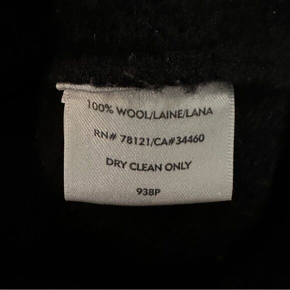 Eileen Fisher Wool Jacket with Ribbed Sleeves - Picture 6 of 8